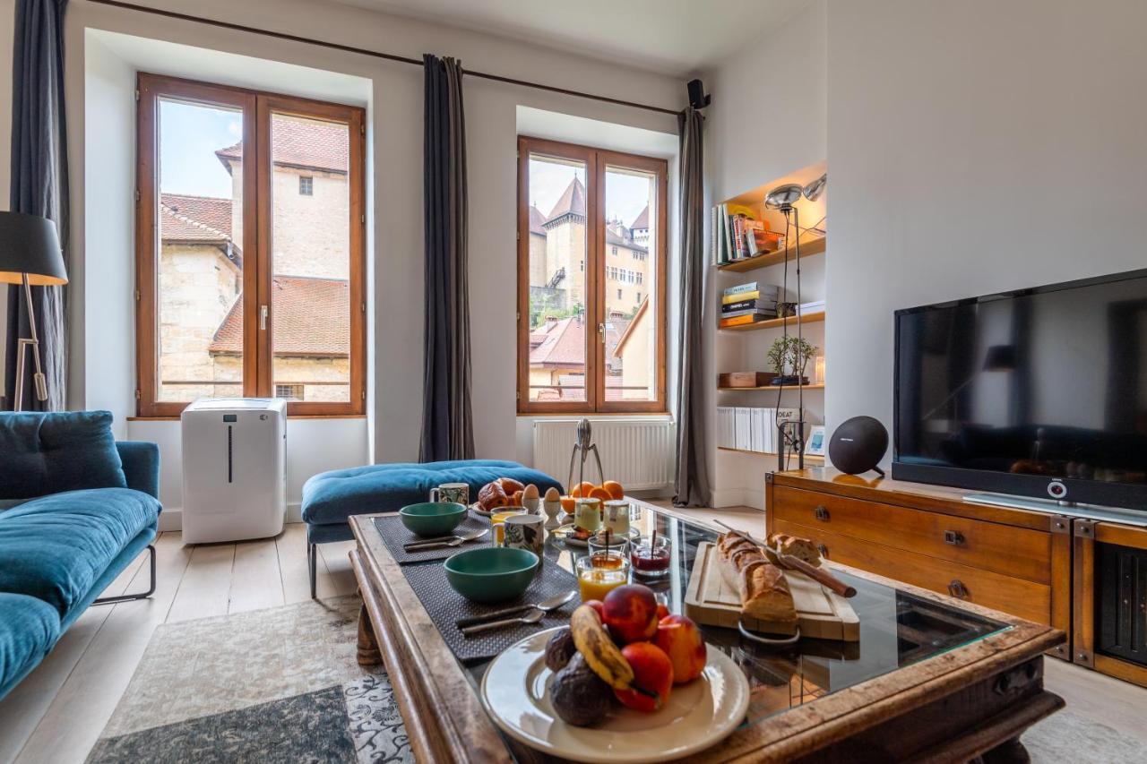 Les Suites D'Anniciaca - Hyper Centre Avec Vue Sur Le Chateau Annecy Exteriér fotografie